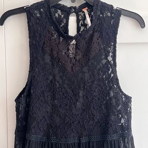 Free People Lace Tunic size small